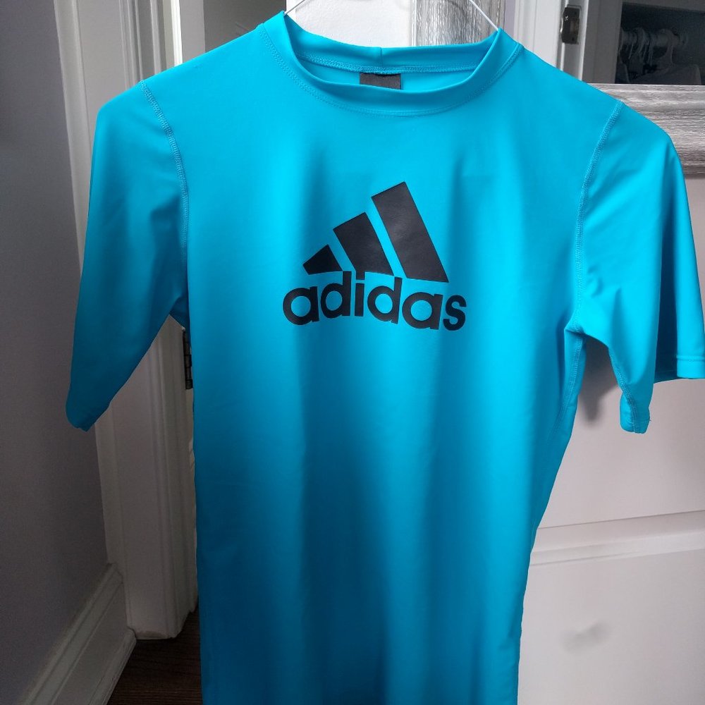 Adidas Athletics Graphic T-Shirt in Blue